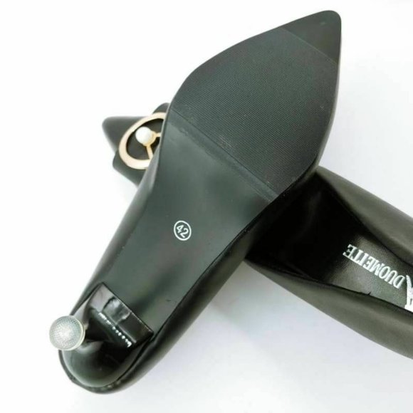 Duomeite Classic Pump Kitten‎ Heels Shoes EU 42 New - Picture 4 of 10